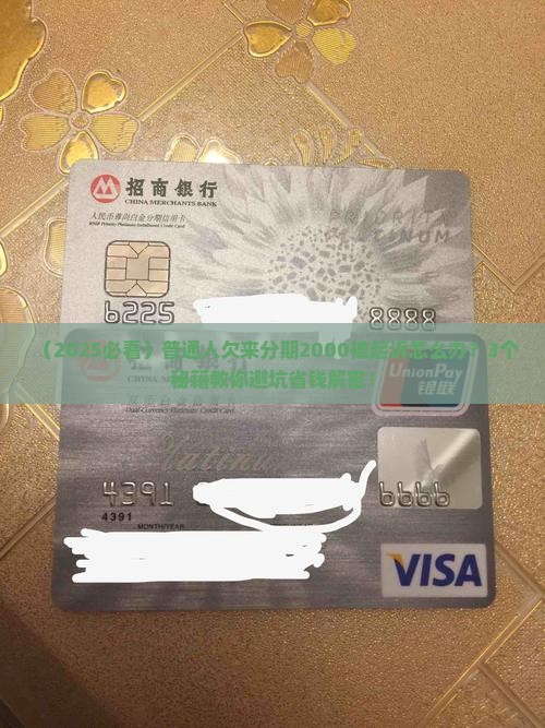 欠来分期2000要起诉我如何应对