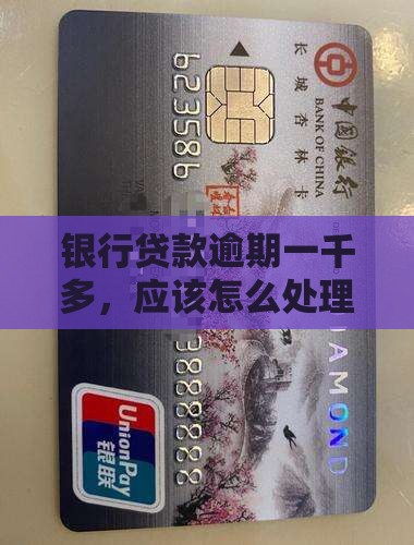 银行贷款逾期一千多应该怎么处理