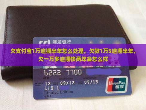 欠支付宝1万逾期半年怎么处理