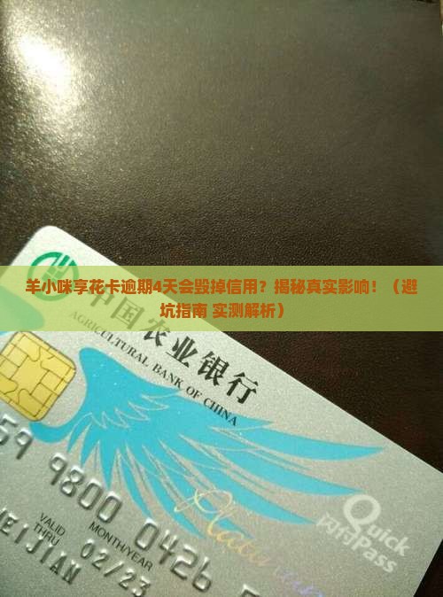 羊小咪享花卡逾期4天会影响信用吗