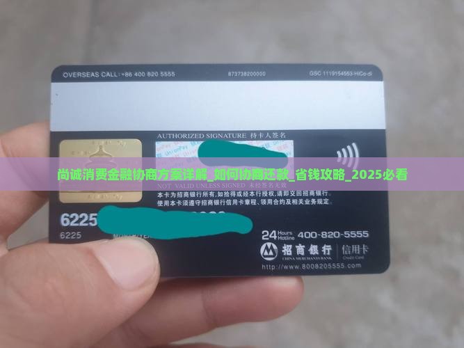 尚诚消费金融协商方案详解
