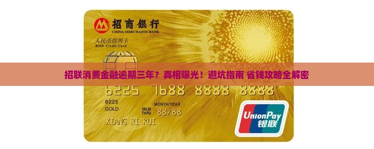 招联消费金融逾期三年