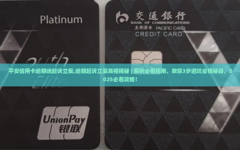平安信用卡逾期说起诉立案
