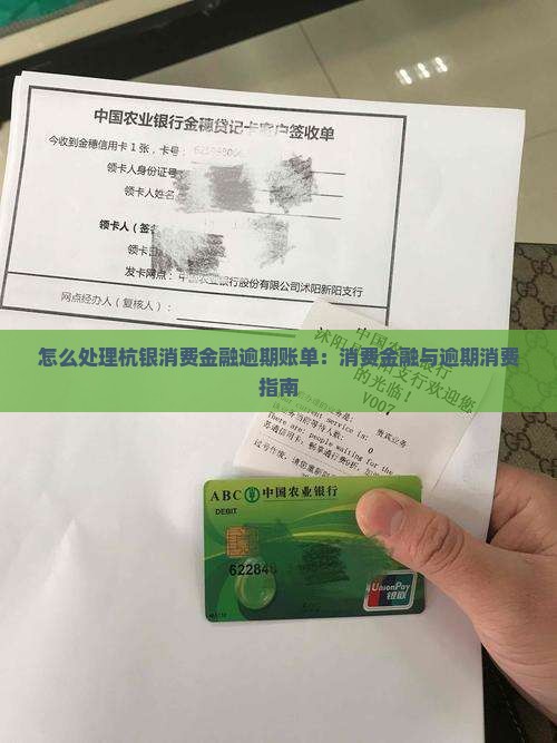 如何处理杭银消费金融逾期账单