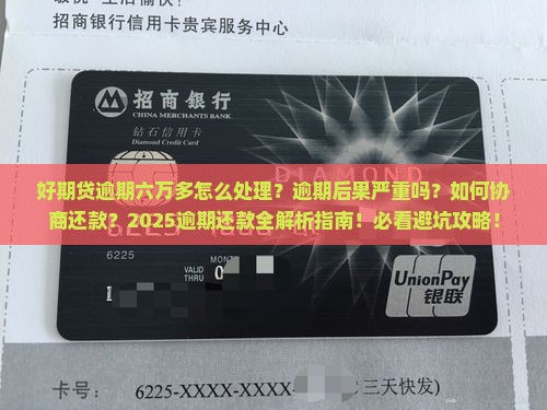 招联好期贷逾期了六万多该怎么处理
