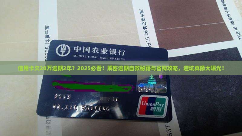 信用卡欠20万逾期2年