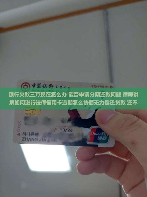 欠银行3万元现在怎么办能否申请分期还款