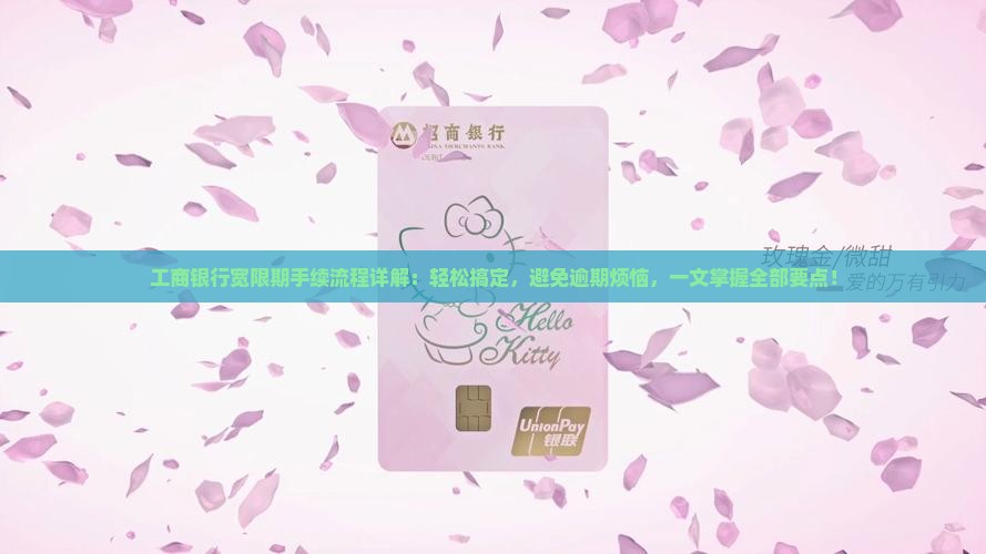 工商银行宽限期手续办理流程详解