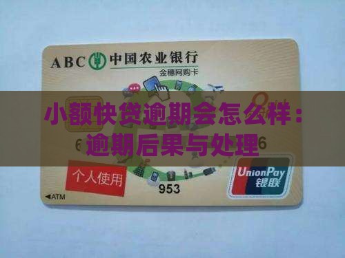 小额快贷逾期会怎么样：逾期后果与处理