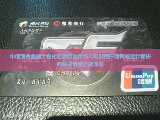 中信消费金融个性化还款怎么操作