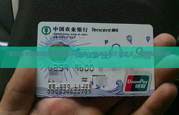 支付宝怎么协商延期流程详解
