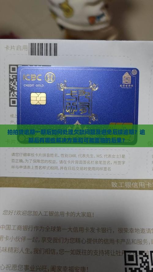 拍拍贷逾期一期应该怎样处理