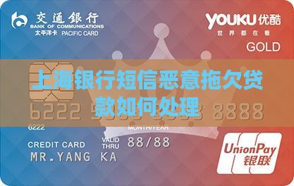 上海银行短信恶意拖欠