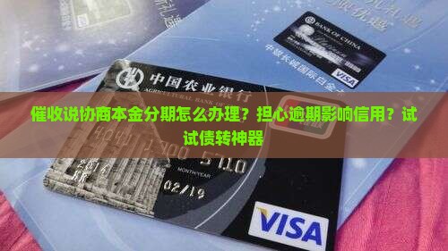 催收说协商本金分期怎么办理