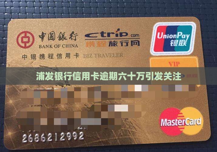 浦发信用卡六十万逾期 浦发信用卡六十万逾期