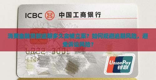 消费金融贷款逾期多久会被立案