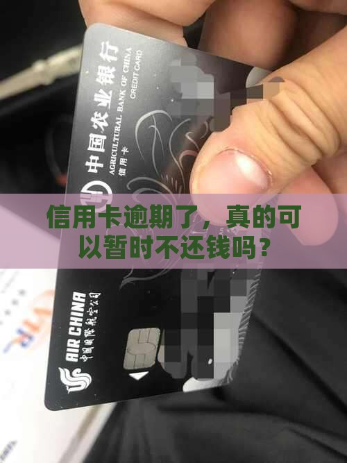 信用卡逾期后如何暂停还款