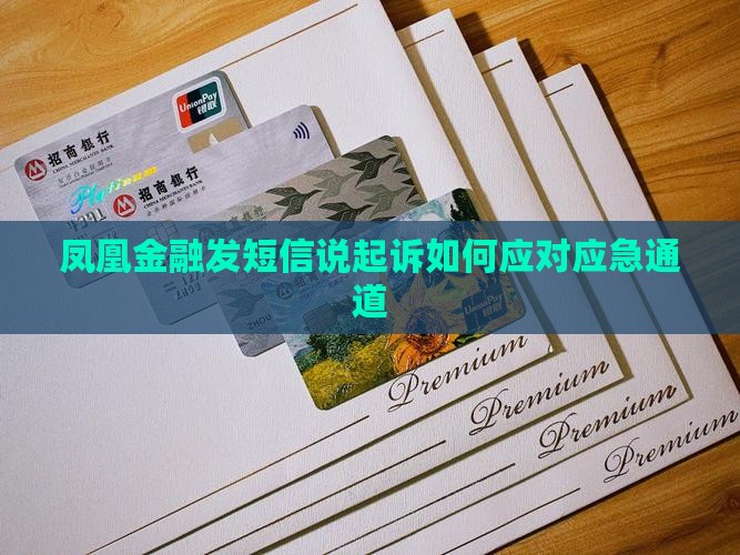 凤凰金融发短信说起诉如何应对