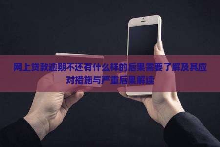 网上贷款逾期不还有什么样的后果需要了解