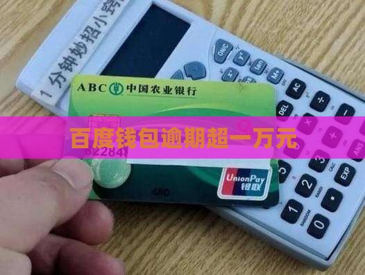 百度钱包逾期一万多