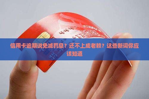 信用卡逾期说免减罚息