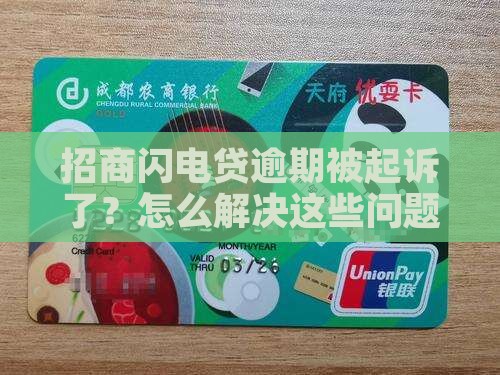 招商闪电贷逾期被起诉了