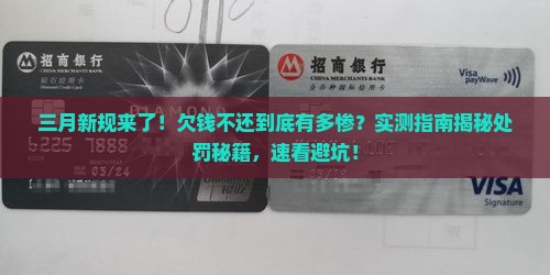 三月新规欠钱不还会受到什么处罚