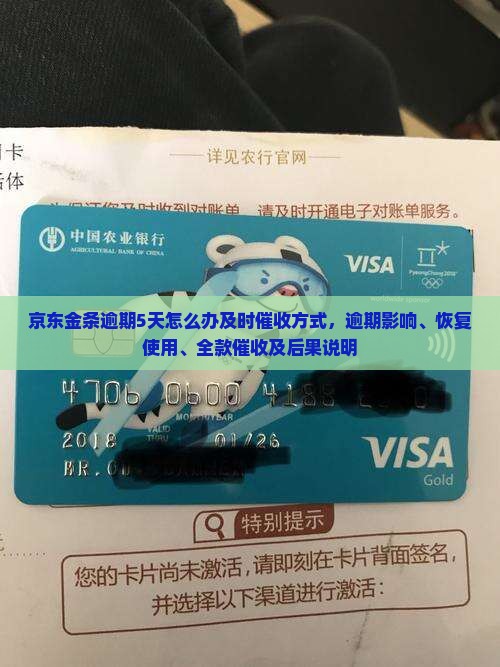 京东金条逾期5天怎么办及时催收方式