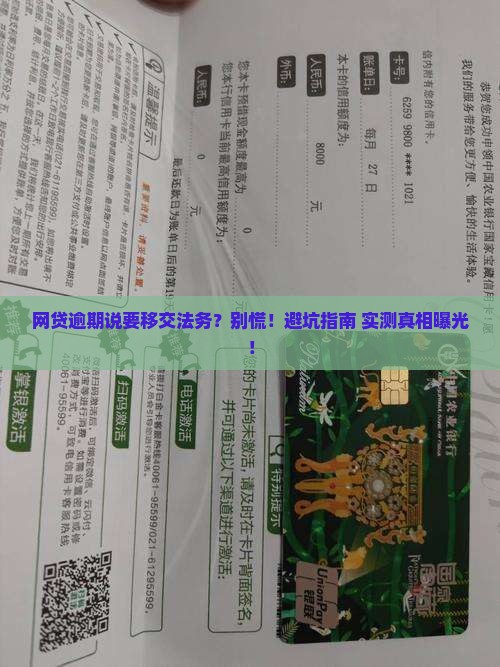 网贷逾期说移交法务部门