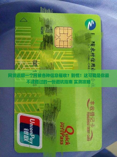 网贷逾期一个月各种信息催收应该怎么处理