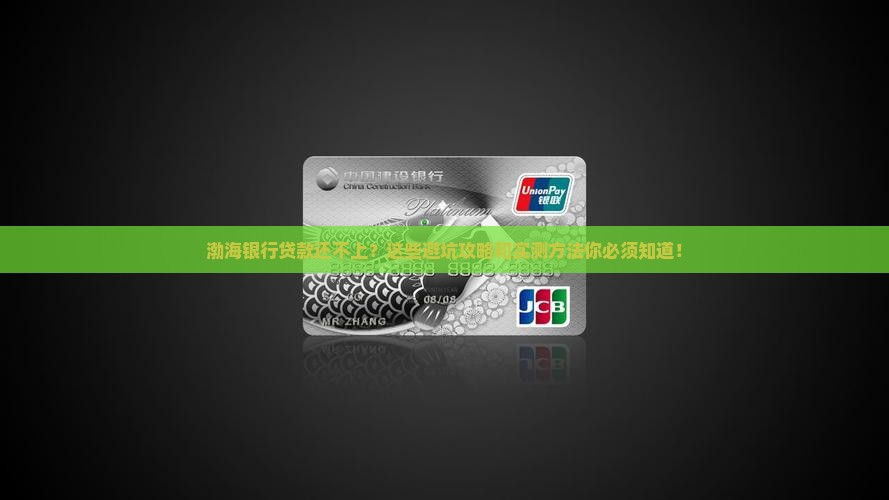 渤海银行贷款还不上怎么办处理方式