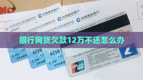 银行网贷欠款12万不还怎么办