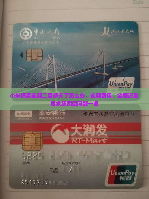 小米借条逾期二百多天了怎么办，逾期费用、全额还款要求及罚息问题一览