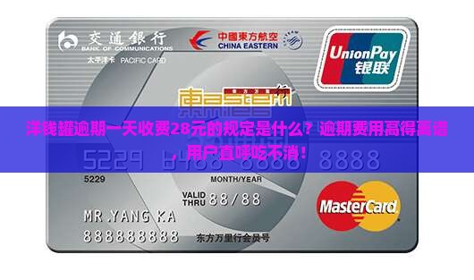 洋钱罐逾期一天收费28元的规定是什么
