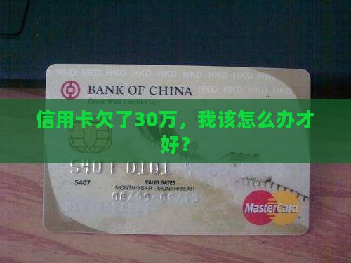 光大银行信用卡欠款30万怎么处理 光大银行信用卡欠款30万怎么处理