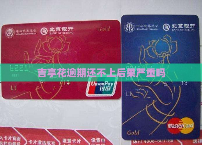 吉享花还不上后果严重吗