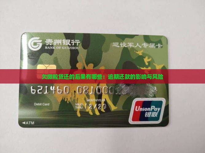 欠微粒贷还的后果有哪些
