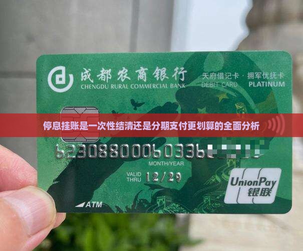 停息挂账是一次性结清还是分期支付更划算