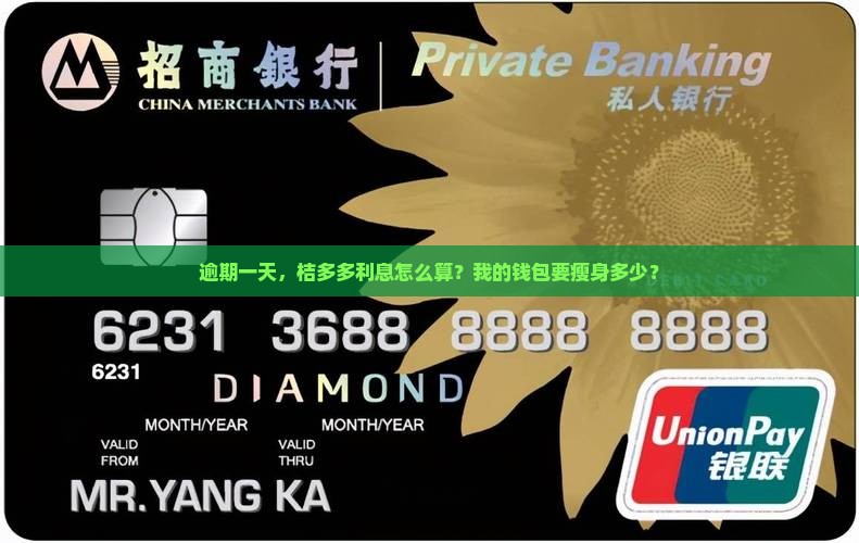 桔多多逾期了一天利息多少如何计算