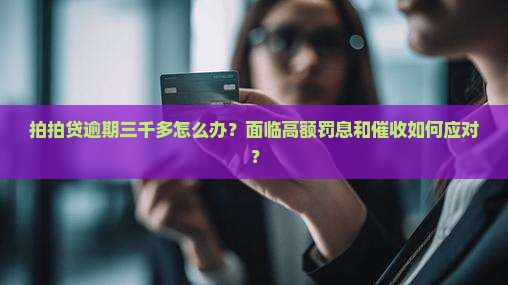 拍拍贷逾期三千多该如何处理