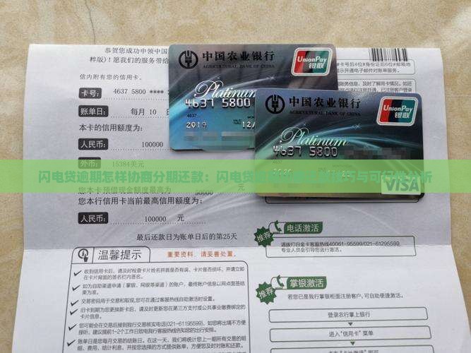 闪电贷逾期怎样协商分期还款