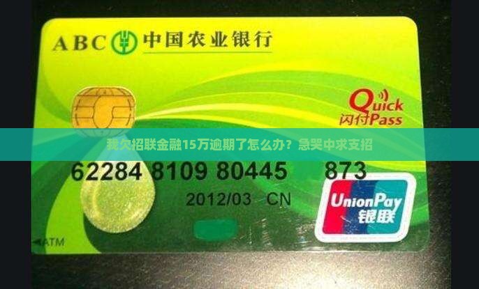 招联金融欠15万逾期了