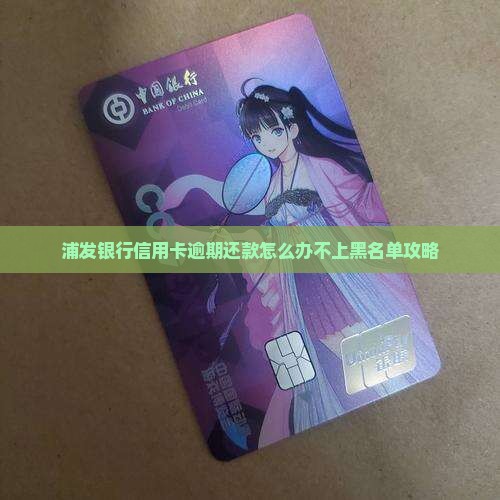 浦发银行信用卡还款困难怎么办