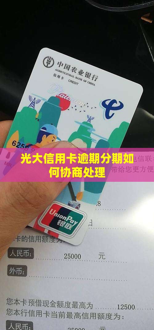光大信用卡逾期分期怎么办