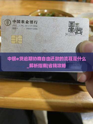 中银e贷逾期协商自由还款的流程是什么