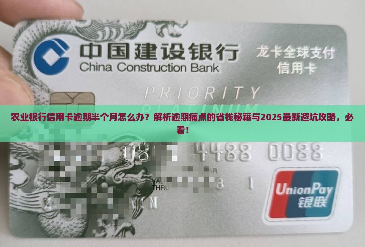 农业银行信用卡逾期半个月怎么办理