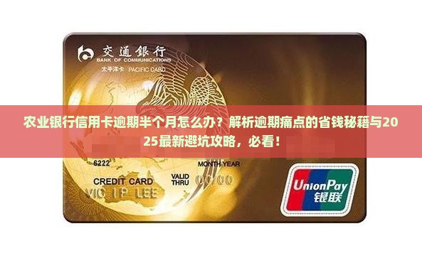 农业银行信用卡逾期半个月怎么办理