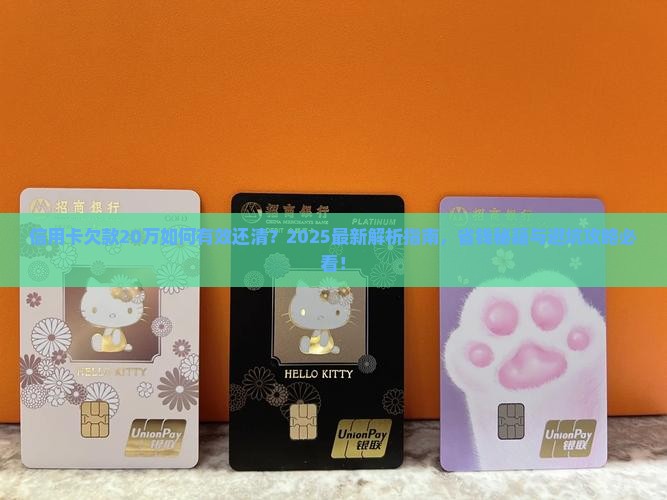 信用卡欠款20万如何有效还清