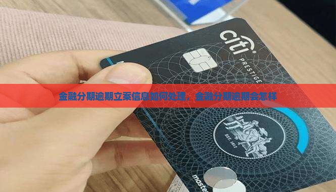 金融分期逾期立案信息如何处理