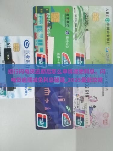 招行闪电贷逾期后怎么申请减免利息